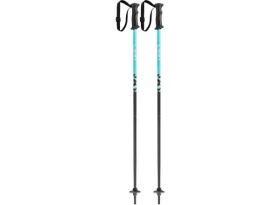 Leki Rider dětské sjezdové hole darkblue-light turquoise-white délka 90 cm
