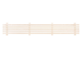 Podkolenní opěrka, osika 14x300x2100 mm CBE21ASL
