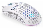 Endorfy LIX Plus bílá / optická / drátová / herní / 19000 dpi / PAW3370 / 6 tlačítek / RGB / Kailh GM8.0 / USB / 1.8m (EY6A003)