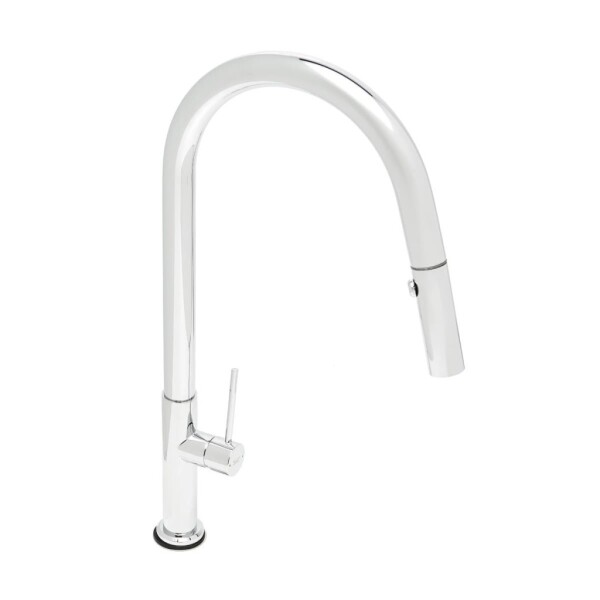 Dřezová baterie SAT s vytahovací sprškou, 2 proudy chrom SATBSD288 SATBSD288