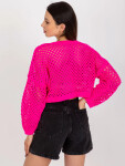 Dámský svetr BA SW 9008.35P fluo růžový - FPrice UNI
