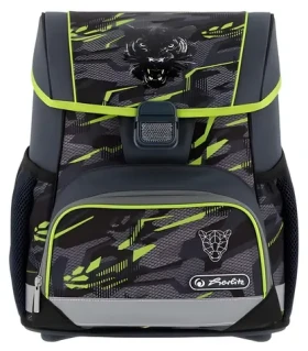 HERLITZ Školní aktovka Loop Plus Wild Panther / 17 l / boční a přední kapsa / reflexní prvky (400205562)