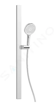 Kielle Set sprchové hlavice EcoSpare, tyče a hadice, chrom/bílá 20402SE10