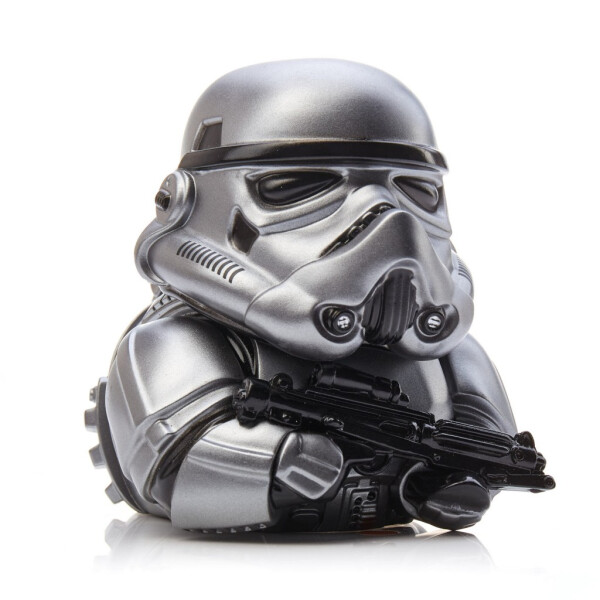 Tubbz kachnička Stormtrooper - Silver - Numskull