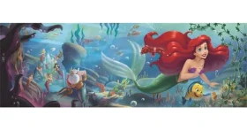 Clementoni 39893 Panoramatické puzzle Malá mořská víla 1000 dílků