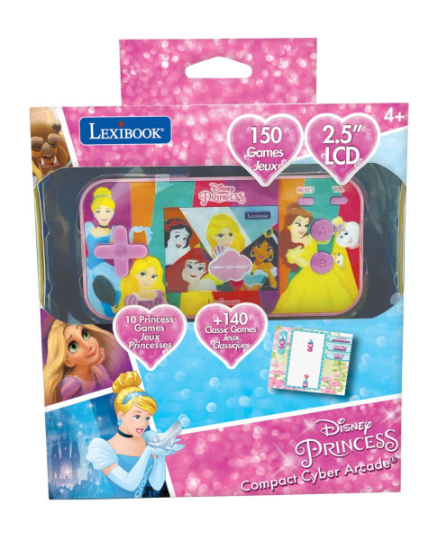 Lexibook herní konzole 2,5" Disney princezny - 150 her - Alltoys Lexibook