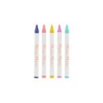 Meri Meri Omalovánky s voskovkami v tubě – Mermaid, modrá barva, papír, vosk