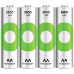 GP Aktion Gratis Ladegerät USB-Modell Ladegerät GP B441 inkl. 4x AA-Akku akumulátor AA, Ni-MH, 2100 mAh, 1.2 V, 1 sada