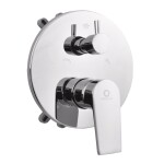 RAV Slezák - COLORADO - Vanová/Sprchová baterie podomítková 2-cestná s tělesem a s boxem, Chrom CO185BOX CO185BOX