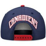 Pánská kšiltovka Montreal Canadiens NHL Fanatics Navy On Stage Podium Draft 2026 A-Frame Adjustable