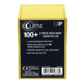 Krabička na karty Ultra Pro Eclipse 2-Piece na 100 karet - Lemon Yellow