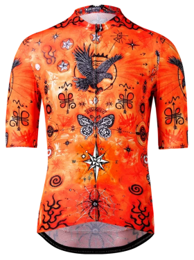 Cyklodres CYCOLOGY Nomad, men, krátký rukáv (Motiv Nomad, velikost S)