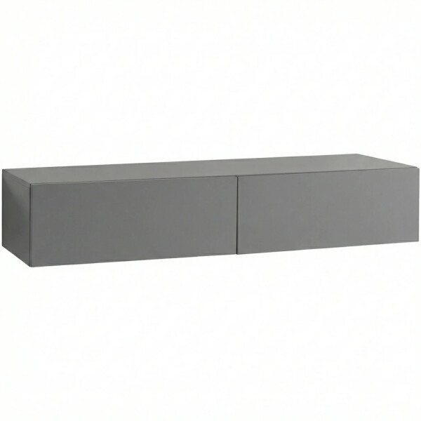 CERANO - Koupelnová skříňka pod nástěnné umyvadlo/doplňková Noira - šedá matná - 150x28x43 CER-8050BD7610