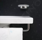 JIKA - Tigo Čelní držák ručníku pro umyvadlo, 590 mm, nerez H3812110040001