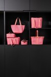 Nákupní taška přes rameno Reisenthel Shopper M Mesh coral