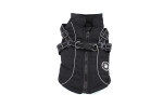 Stuart obleček pro psa na zip Barva: Černá, Délka zad (cm): 25, Obvod hrudníku: 34 - 36 cm