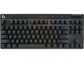 Logitech G Pro X TKL Lightspeed / Bezdrátová herní klávesnice / FR layout / 2.4GHz Bluetooth / GX Tactile (920-012131)