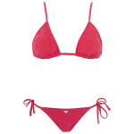 Dámské dvoudílné plavky 262616 4R323 01975 malinové - Emporio Armani L