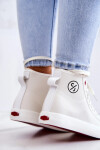 Dámské vysoké tenisky Cross Jeans JJ2R4056C Bílé 38