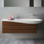 Laufen - Il Bagno Alessi One Nábytkové umyvadlo 120x50 cm, bez otvoru pro baterii, s LCC, bílá H8149744001091