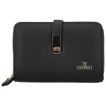 Stylová dámská koženková peněženka Coveri Anya, černá