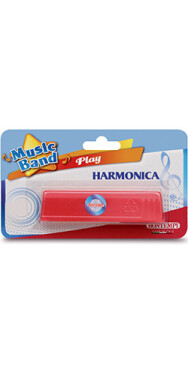 Harmonika foukací plastová - Bontempi