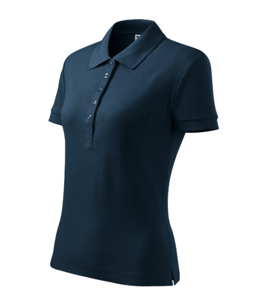 Cotton Heavy polokošile dámská námořní modrá S