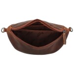 Trendy dámská kožená kabelko-ledvinka GW Babetta, hnědá