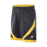 Dětské šortky Platense II Jr 92800406571 černé/oranžové - Huari 122