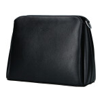Trendy dámská koženková crossbody kabelka Lira, černá