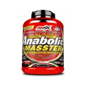 Anabolický Masster - Amix (jahoda, 2200 g) (545-1369-jahoda)