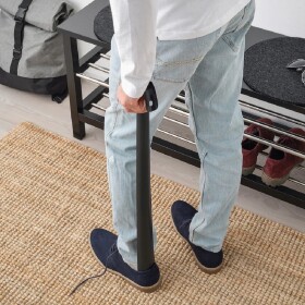 Lžíce na obuv 80 cm OMTANKSAM kovová dlouhá