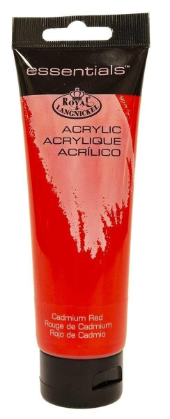 Royal Langnickel Akrylová barva 120ml CADMIUM RED