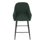 Barová židle, zelená, látka,AUB-V4009 GRN6