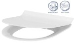 GEBERIT DuofixBasic s matným tlačítkem DELTA21 + WC CERSANIT CLEANON CREA OVÁL + SEDÁTKO 458.103.00.2 21MA CR1
