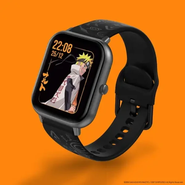 Abyx Smartwatch Fit Touch 3 Naruto Uzumaki šedá / Chytré hodinky / 1.83" / 240x284 / IP67 / BT (4897069736621)