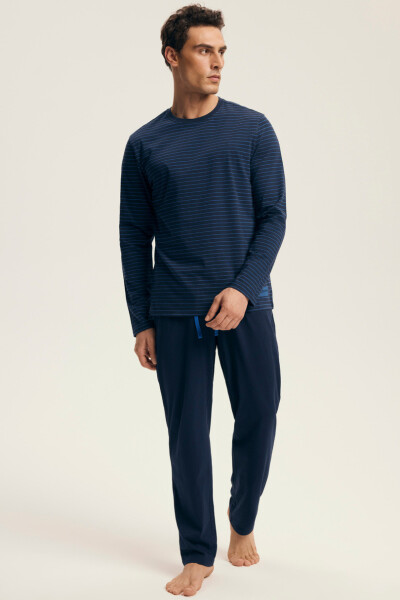 PÁNSKÉ PYŽAMO NOVÉ 43455 AW25 GRANÁT 3XL
