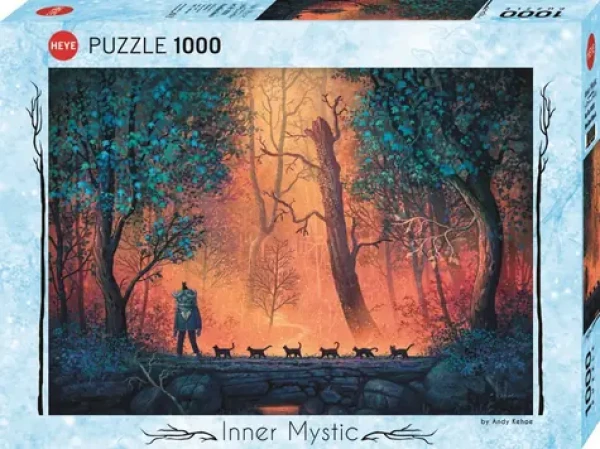 HEYE Puzzle Inner Mystic: Pochod lesem