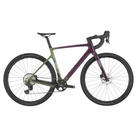 Scott Addict Gravel 40, barva olivine green/blackberry purple, 2025, rám L(19") - ZDARMA dopravné, seřízení, odborná montáž a dárkový poukaz na nákup příslušenství! (Záruka nejlepší ceny! Nakupujte u autorizovaného prodejce!)