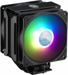 Cooler Master MasterAir MA612 Stealth ARGB černá / 2x 120mm RGB / 27dB @ 1800RPM / 62 CFM / 4-pin / Intel AMD (MAP-T6PS-218PA-R1)