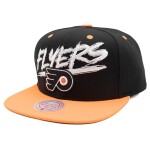 Mitchell & Ness Pánská kšiltovka Philadelphia Flyers NHL Transcript Snapback