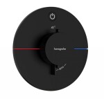 HANSGROHE - ShowerSelect Comfort Termostatická baterie pod omítku, matná černá 15553670