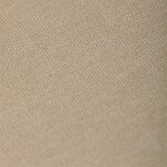 Židle jídelní, béžová látka, šedé kovové nohy