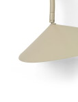Ferm Living Nástěnná lampa Arum Swivel Cashmere, béžová barva, kov