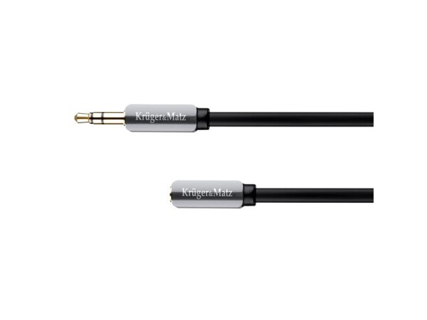 Kabel Jack 3,5mm konektor/Jack 3,5mm zdířka 3m KRUGER & MATZ KM0317
