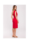 Dámské šaty model 18124465 červené Moe Velikost: Barvy: červená