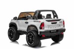 Mamido Dětské elektrické autíčko Toyota Hilux 4x4 bílé