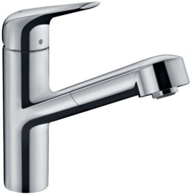 HANSGROHE - Focus M42 Dřezová baterie M4214-H150 s výsuvnou sprškou, sBOX, chrom 71829000
