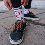 WitSocks Dětské ponožky Hockey Fun style Velikost: 30-34