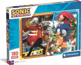 Clementoni 29795 Puzzle Ježek Sonic: Doctor Eggman 180 dílků